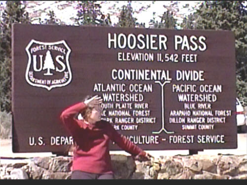 Hoosier Pass

We stopped for a bit at Hoosier Pass to take in the beautiful scenery as you'll see in the following picture.